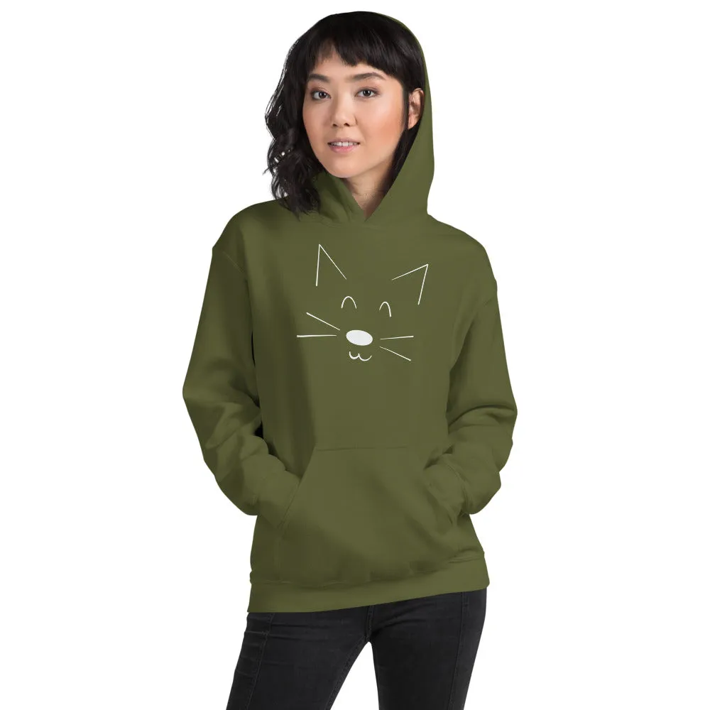 Happy Cat Unisex Hoodie