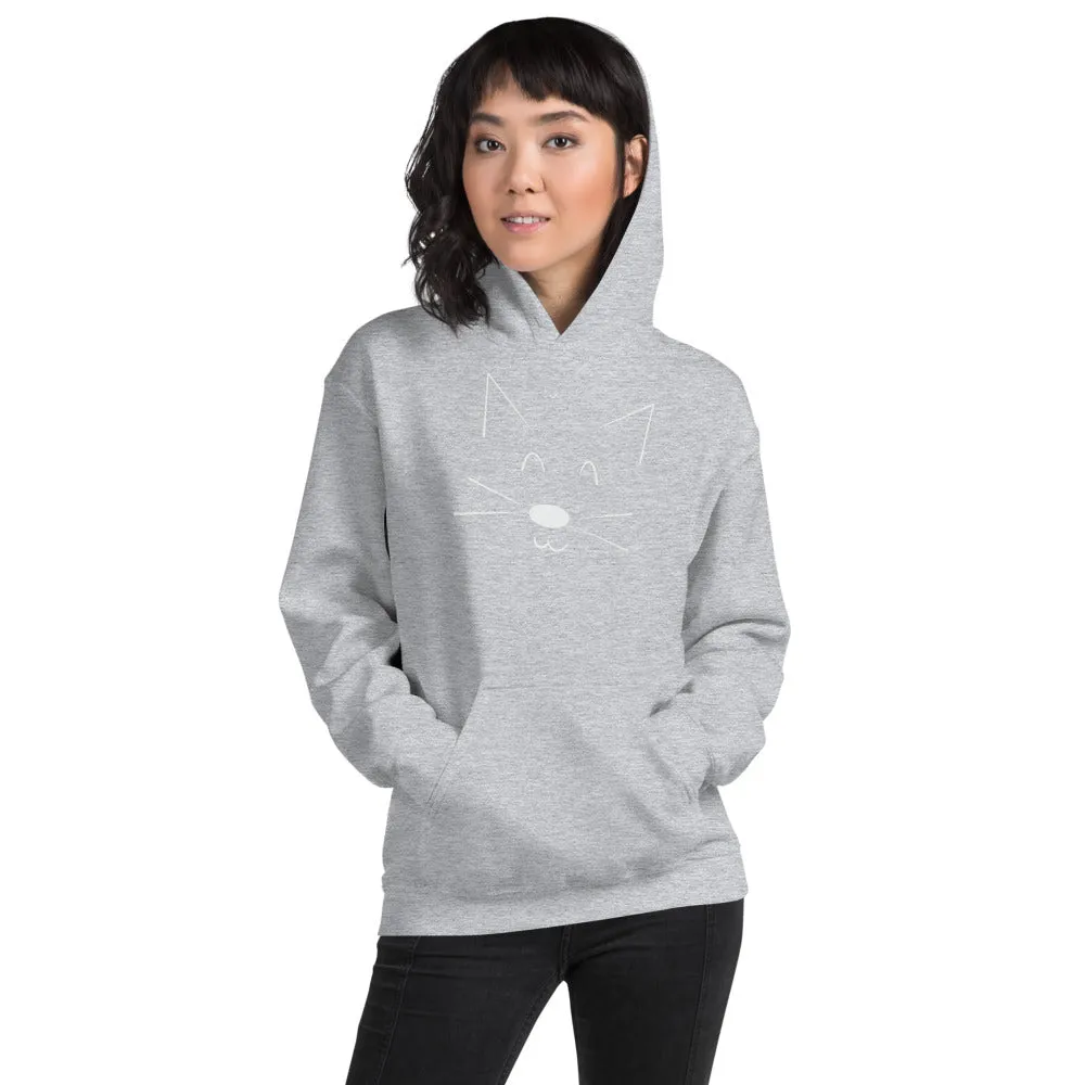 Happy Cat Unisex Hoodie