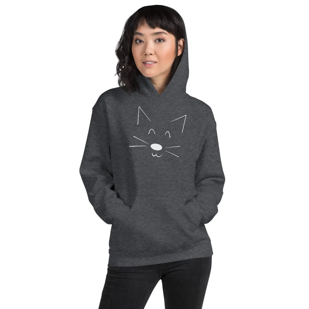 Happy Cat Unisex Hoodie