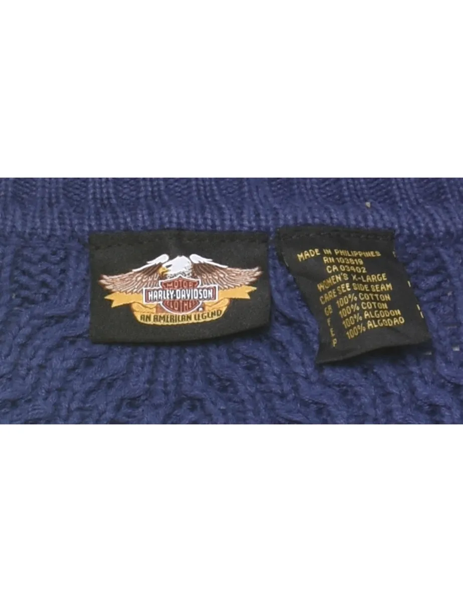 Harley Davidson High Neck Jumper - L