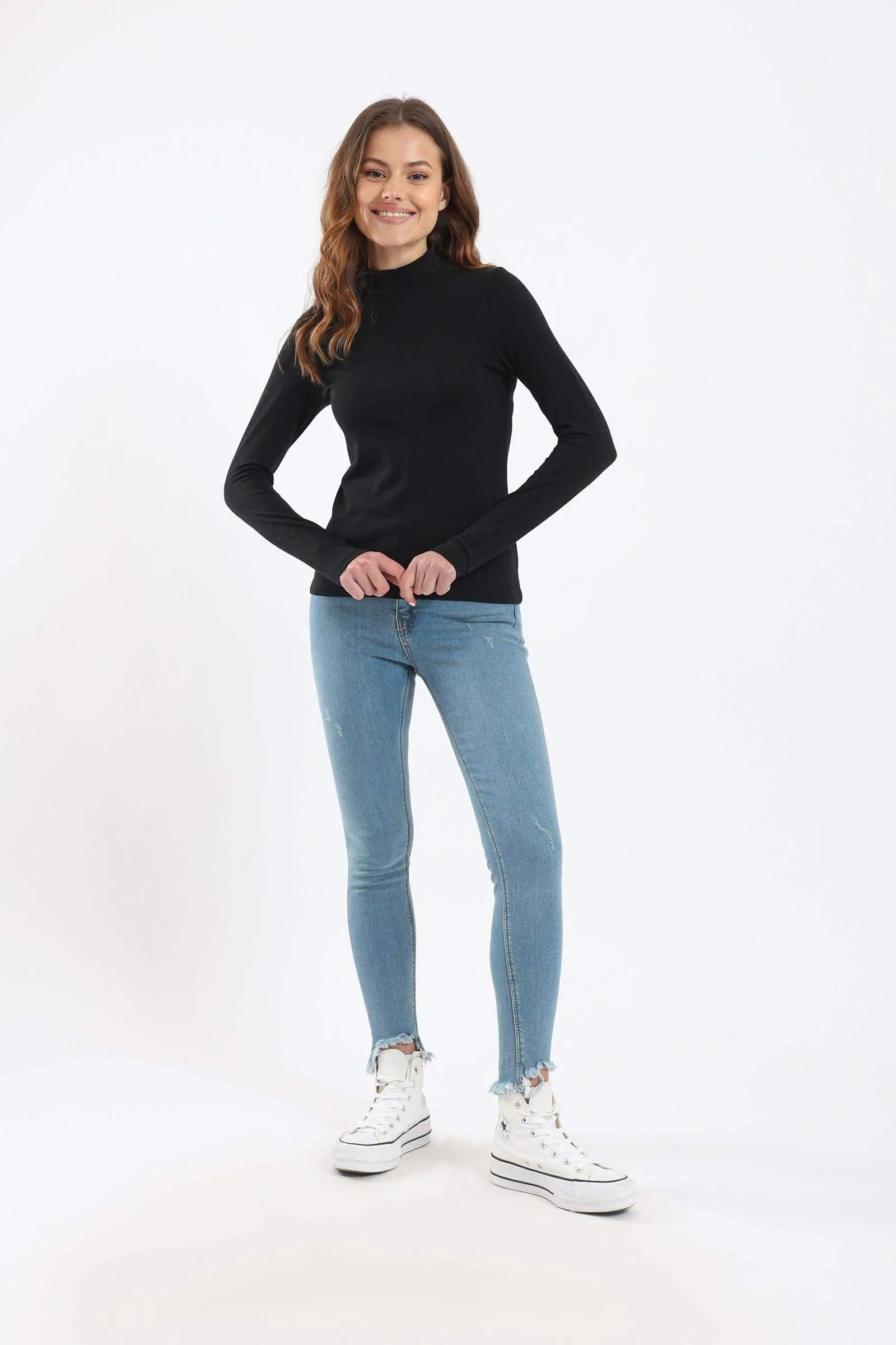 High Neck Slip on Top
