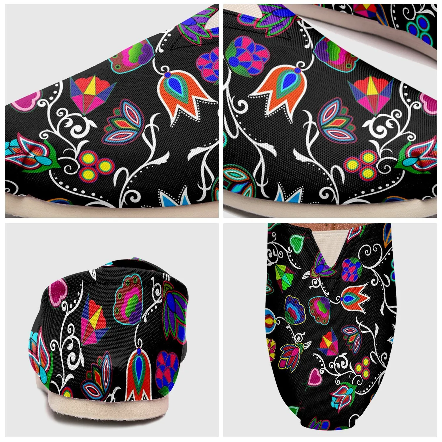 Indigenous Paisley Black Slip On