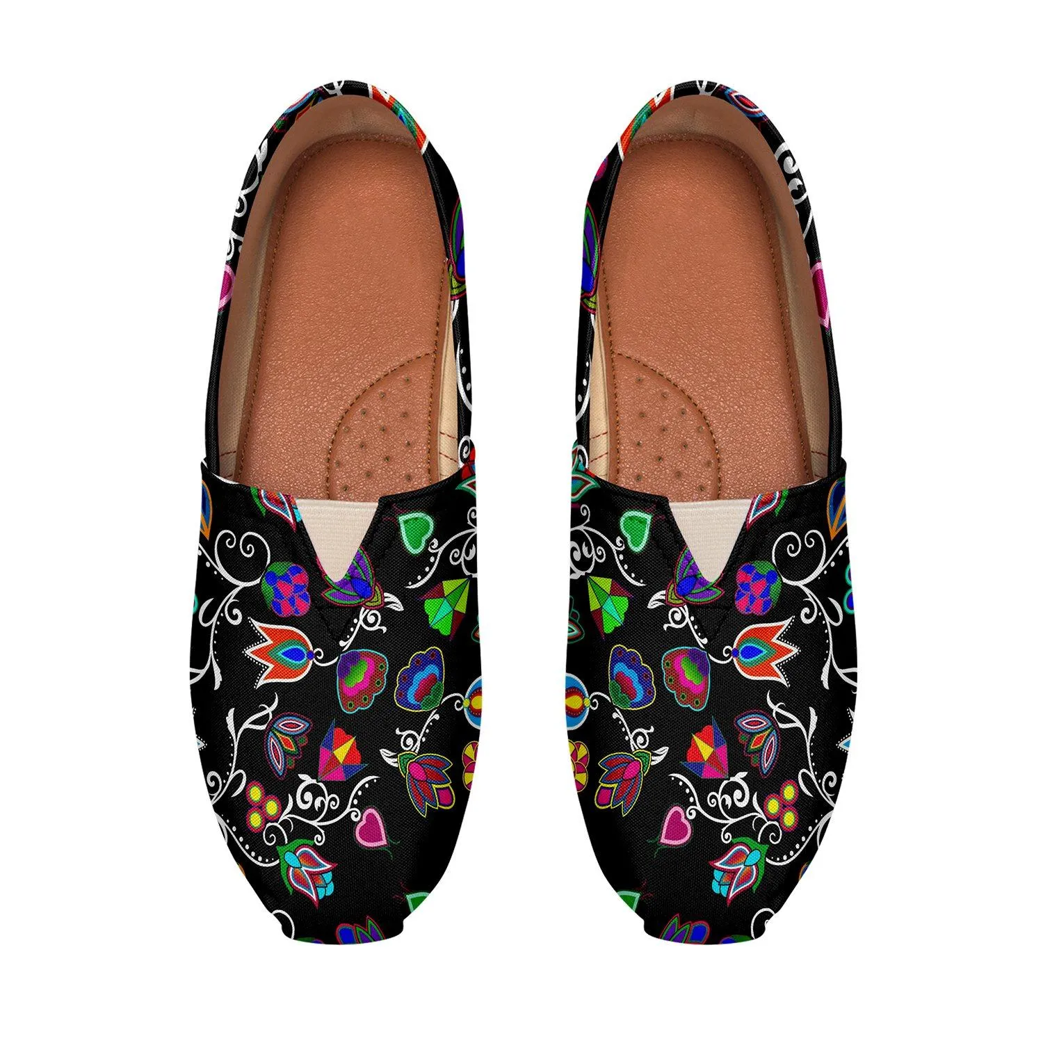 Indigenous Paisley Black Slip On