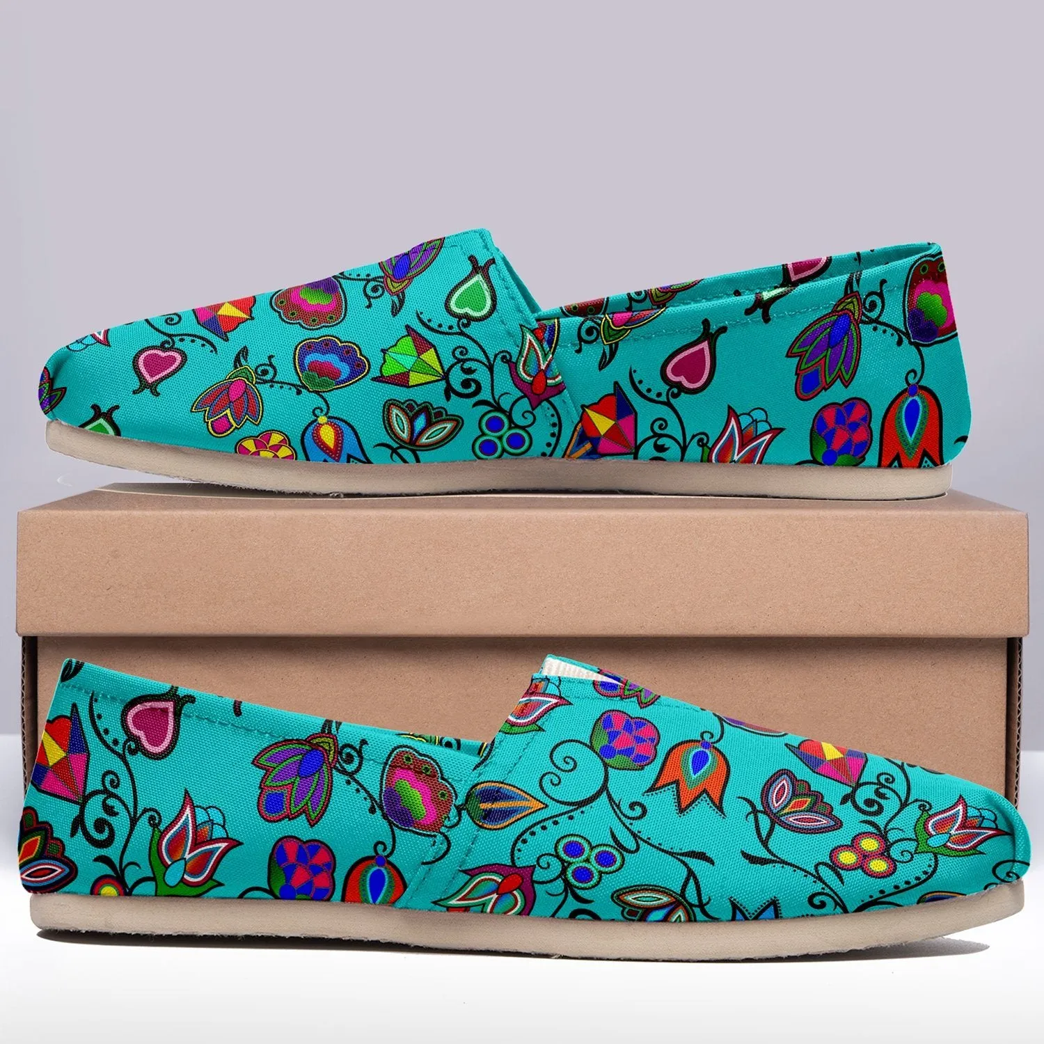 Indigenous Paisley Sky Slip On
