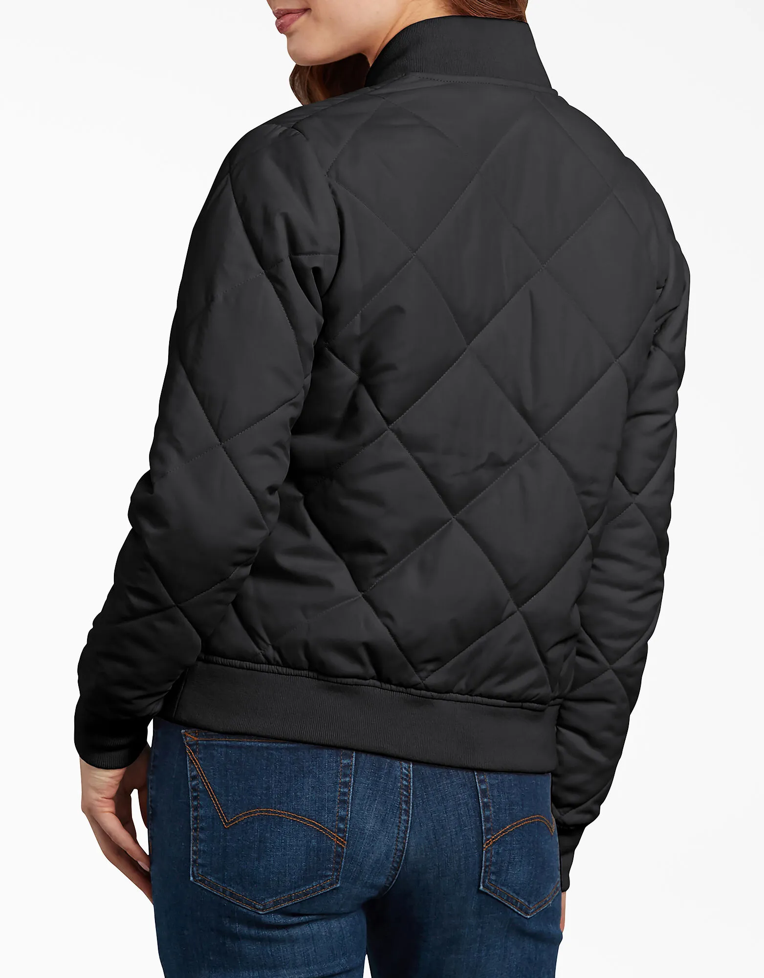 Jacket - Dickies Women's Quilted Bomber Jacket FJ800