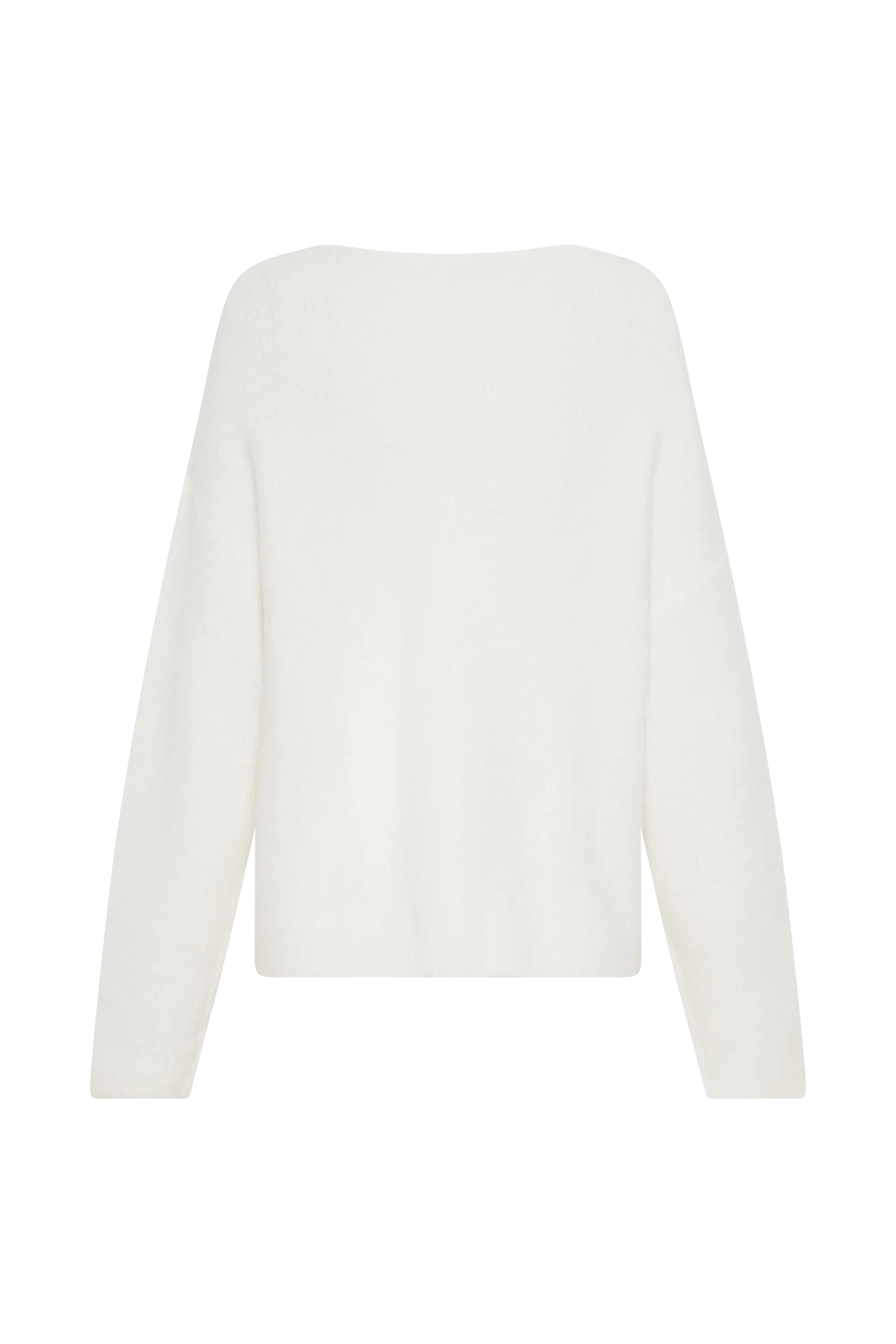 Jenelle Fluffy Oversized Jumper - Ivory