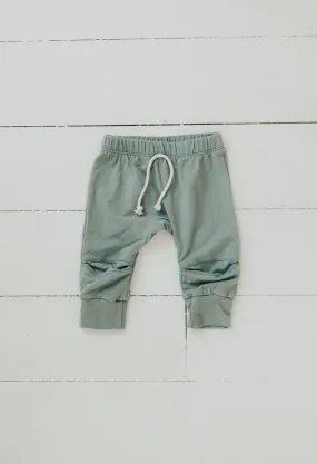 Joggers in Mist