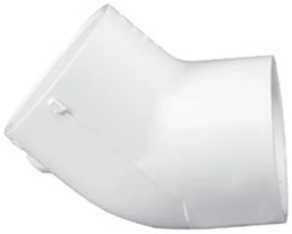 Lasco 6" SCH40 45° Elbow Slip x Slip - 417060