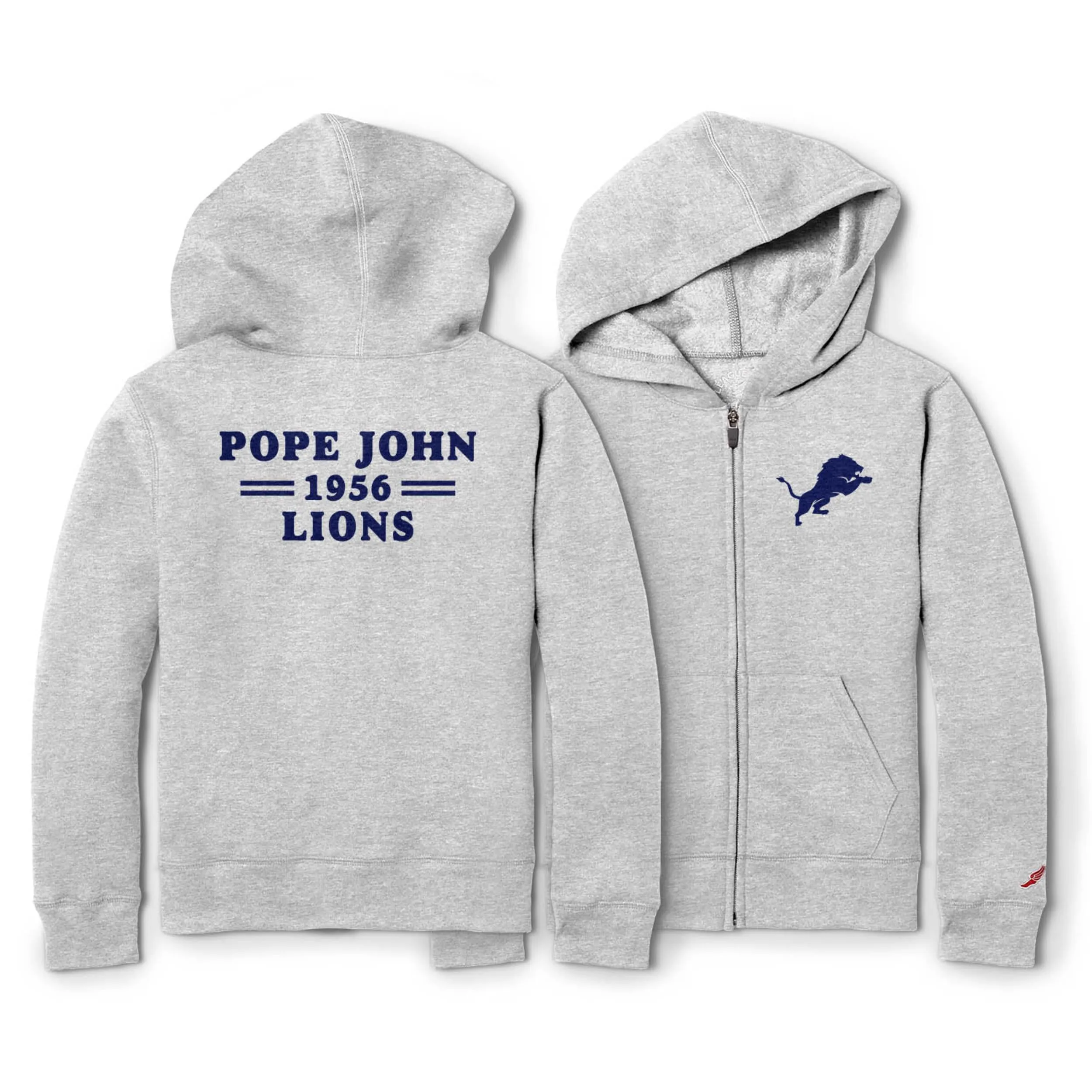 League Youth- Full Zip Hoodie Sweatshirt