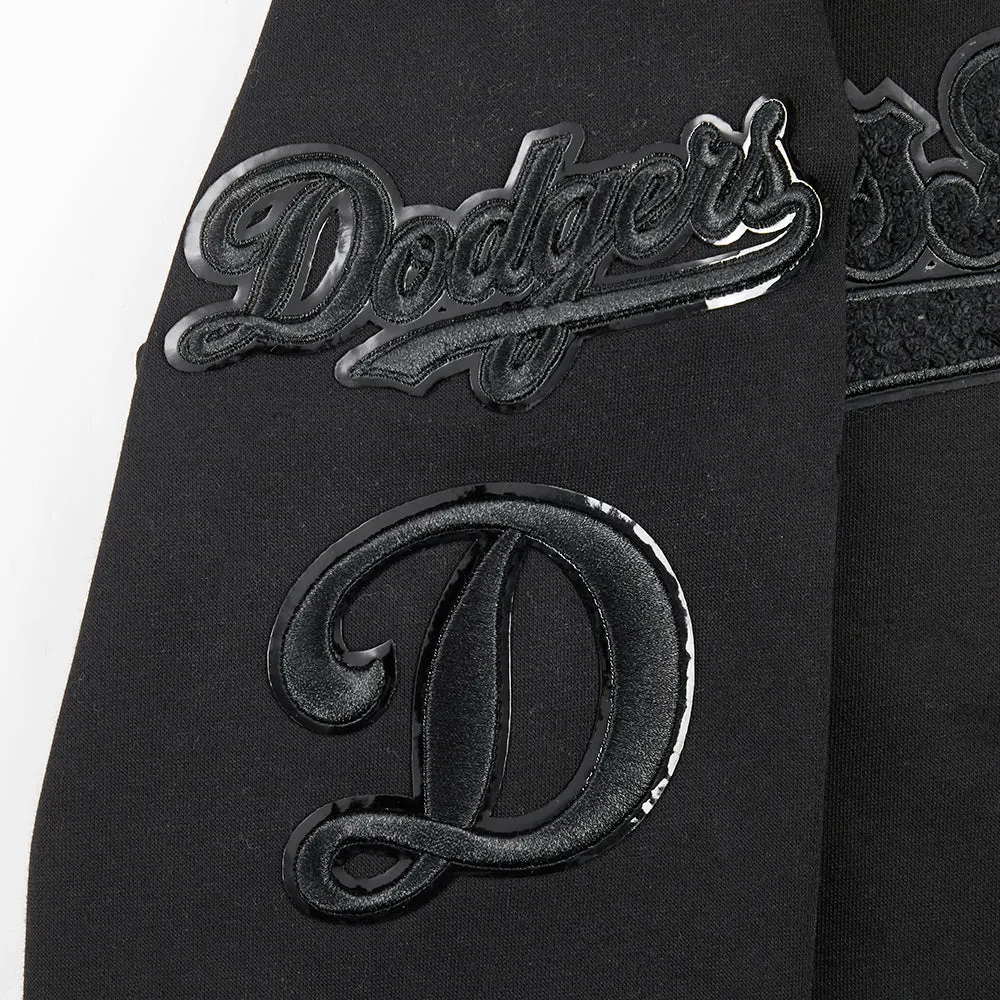 LOS ANGELES DODGERS TRIPLE BLACK BIG BOYS FLC PO HOODIE (BLACK)