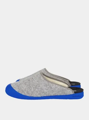 mahabis mule in larvik light grey x santorini blue