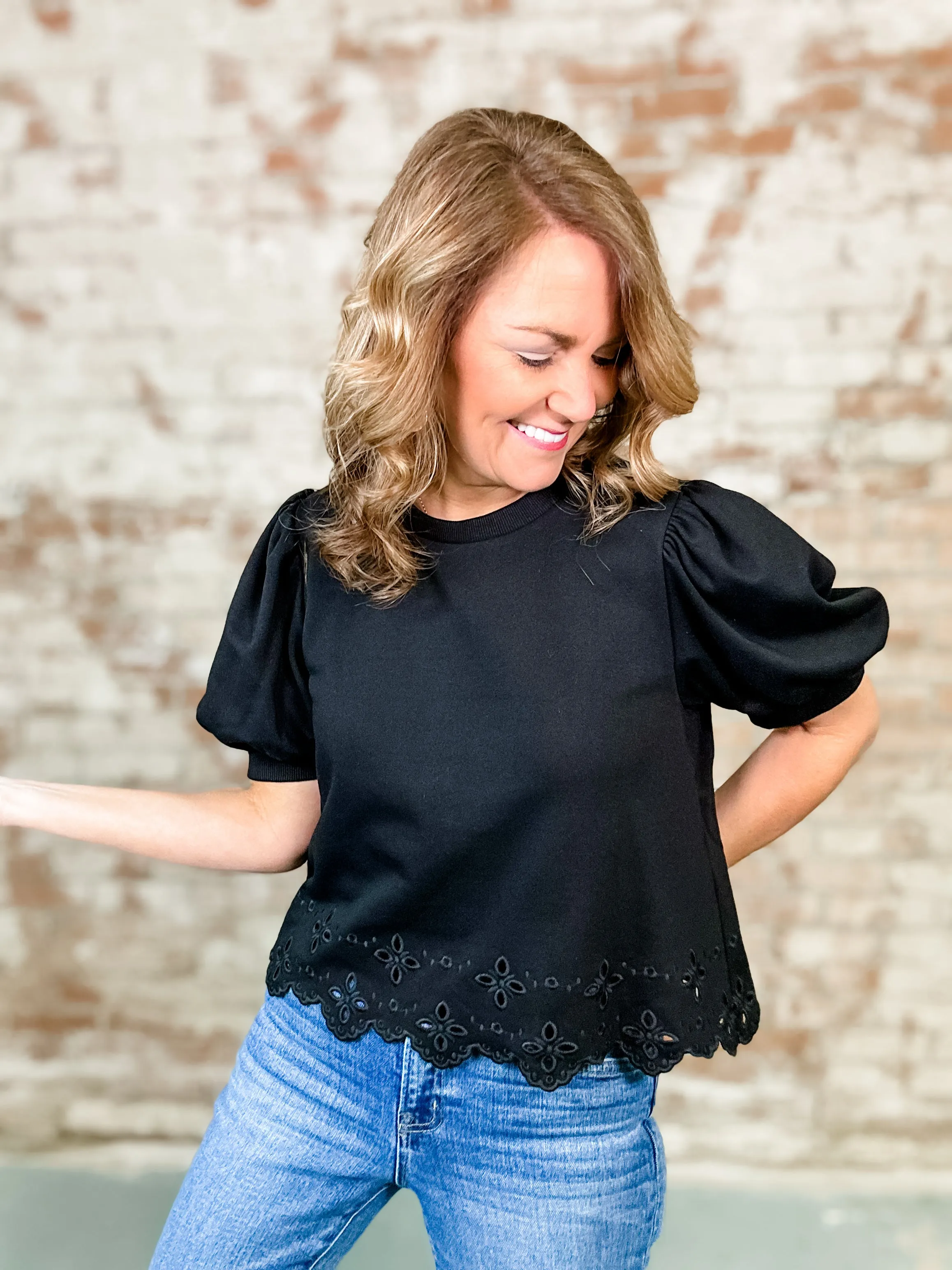 Maryann Embroidered Top