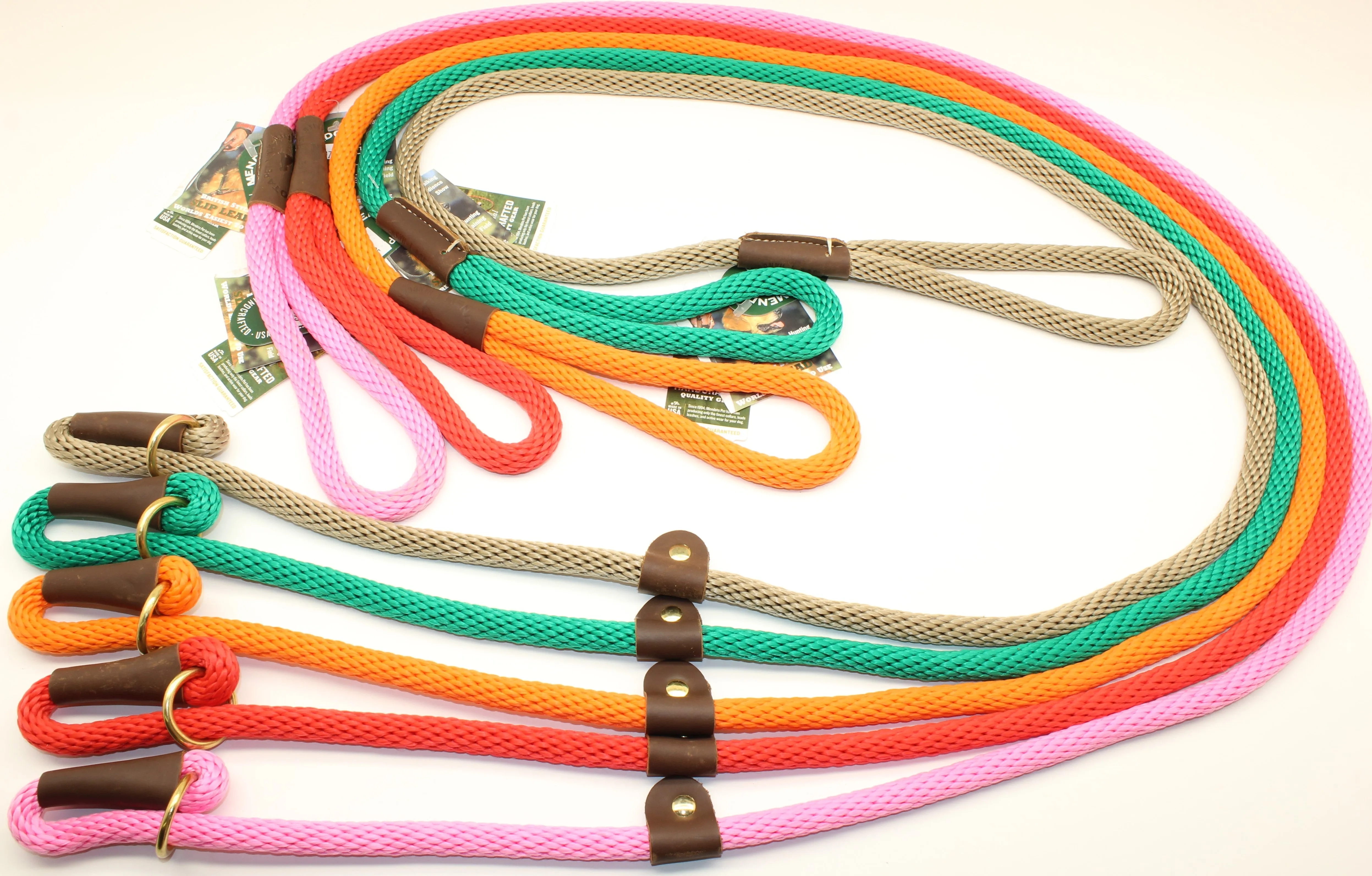 Mendota 1/2" Slip Leashes