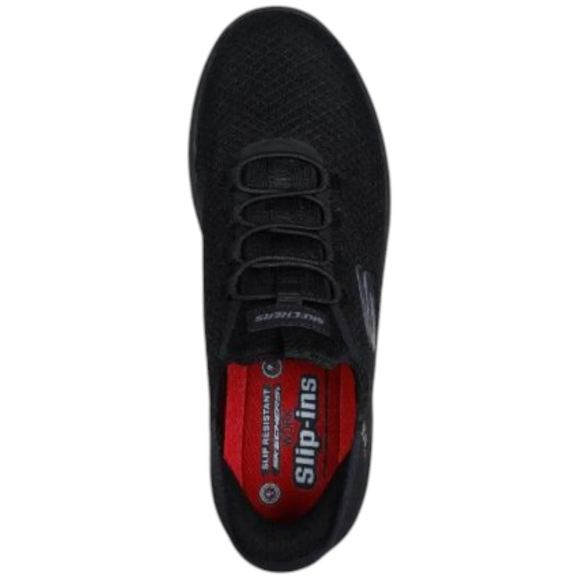 Mens Skechers Slip-Ins Work: Summits - Colsin Shoes Black