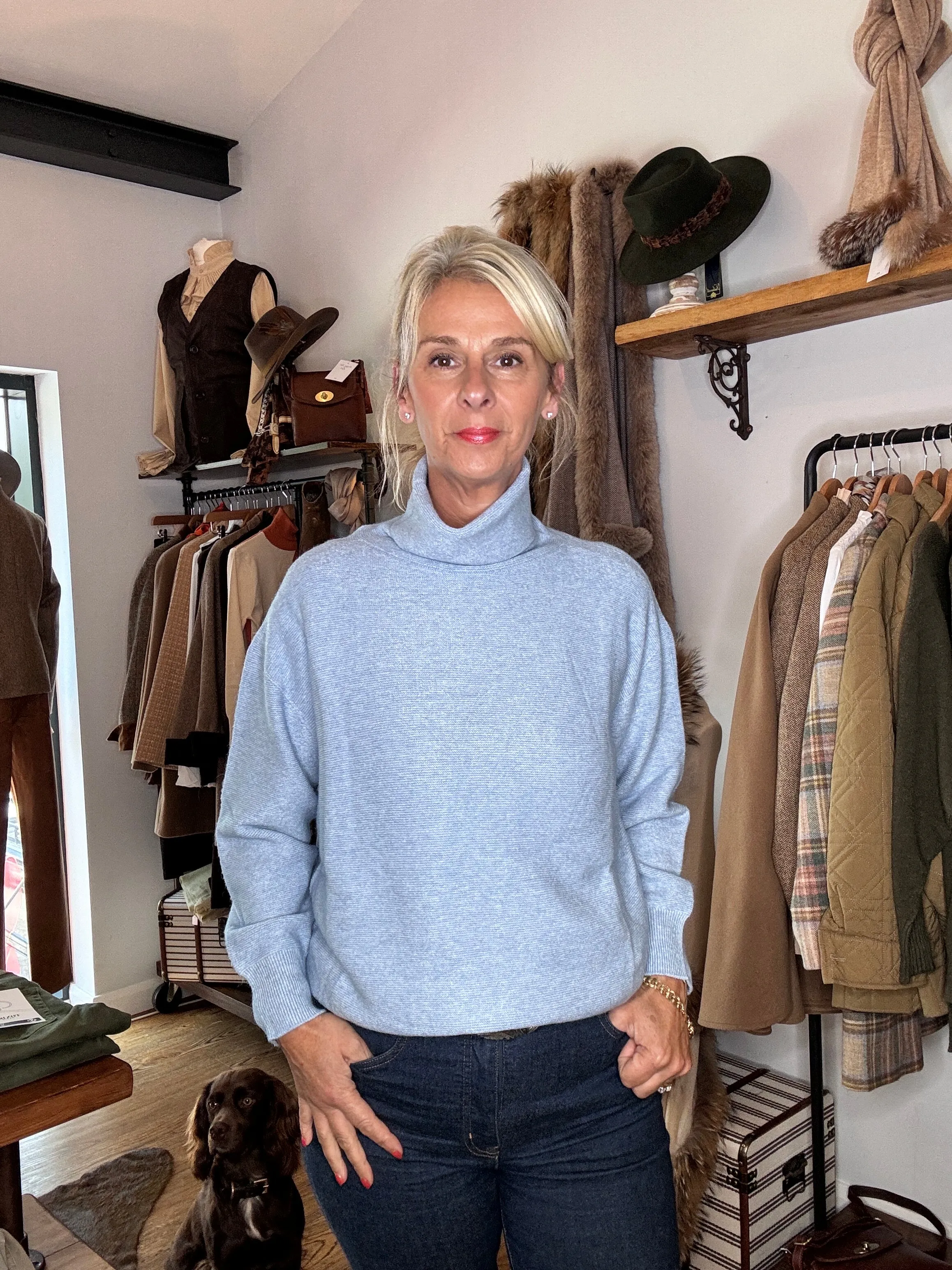 Mila Roll Neck Jumper