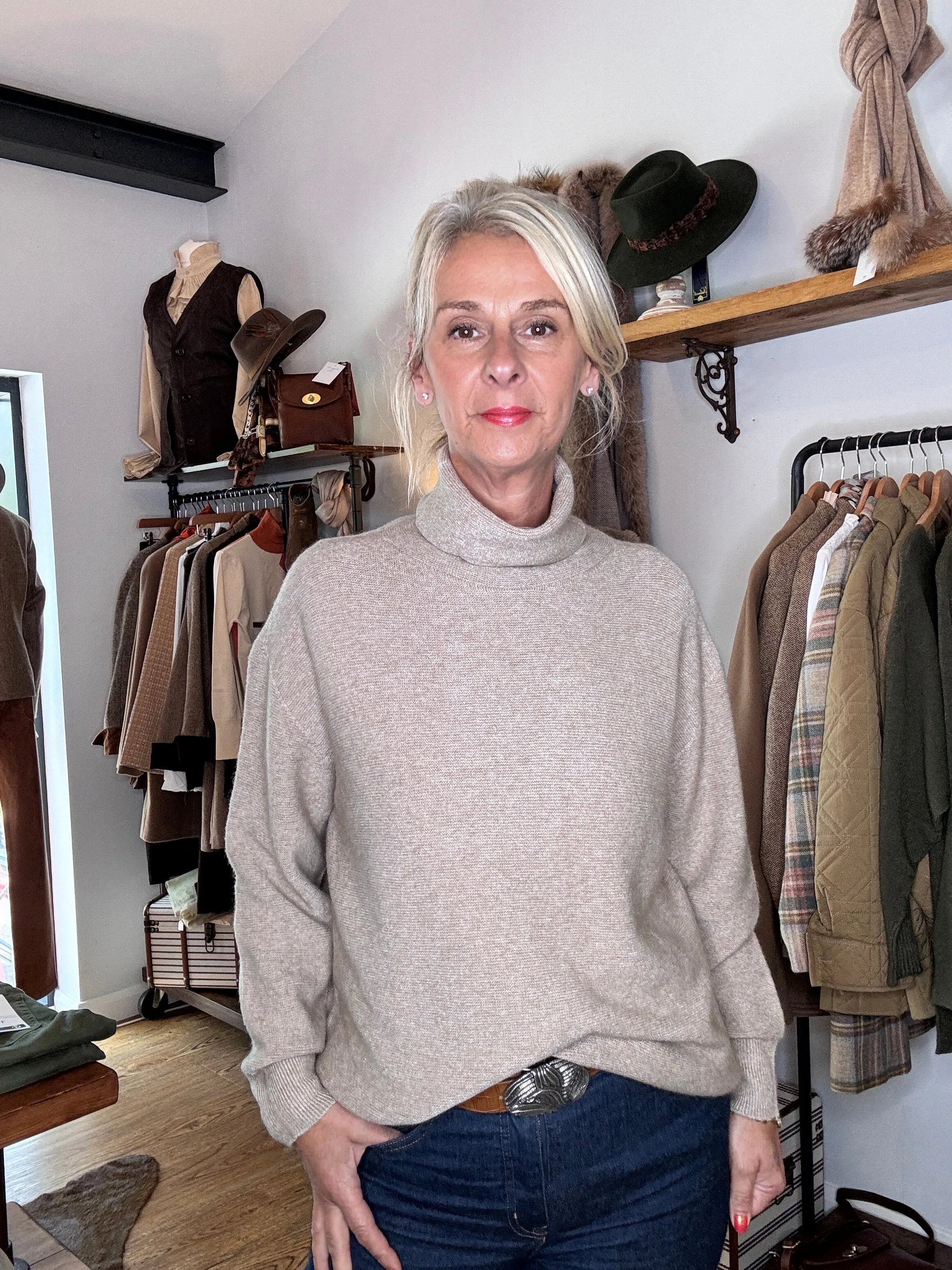 Mila Roll Neck Jumper
