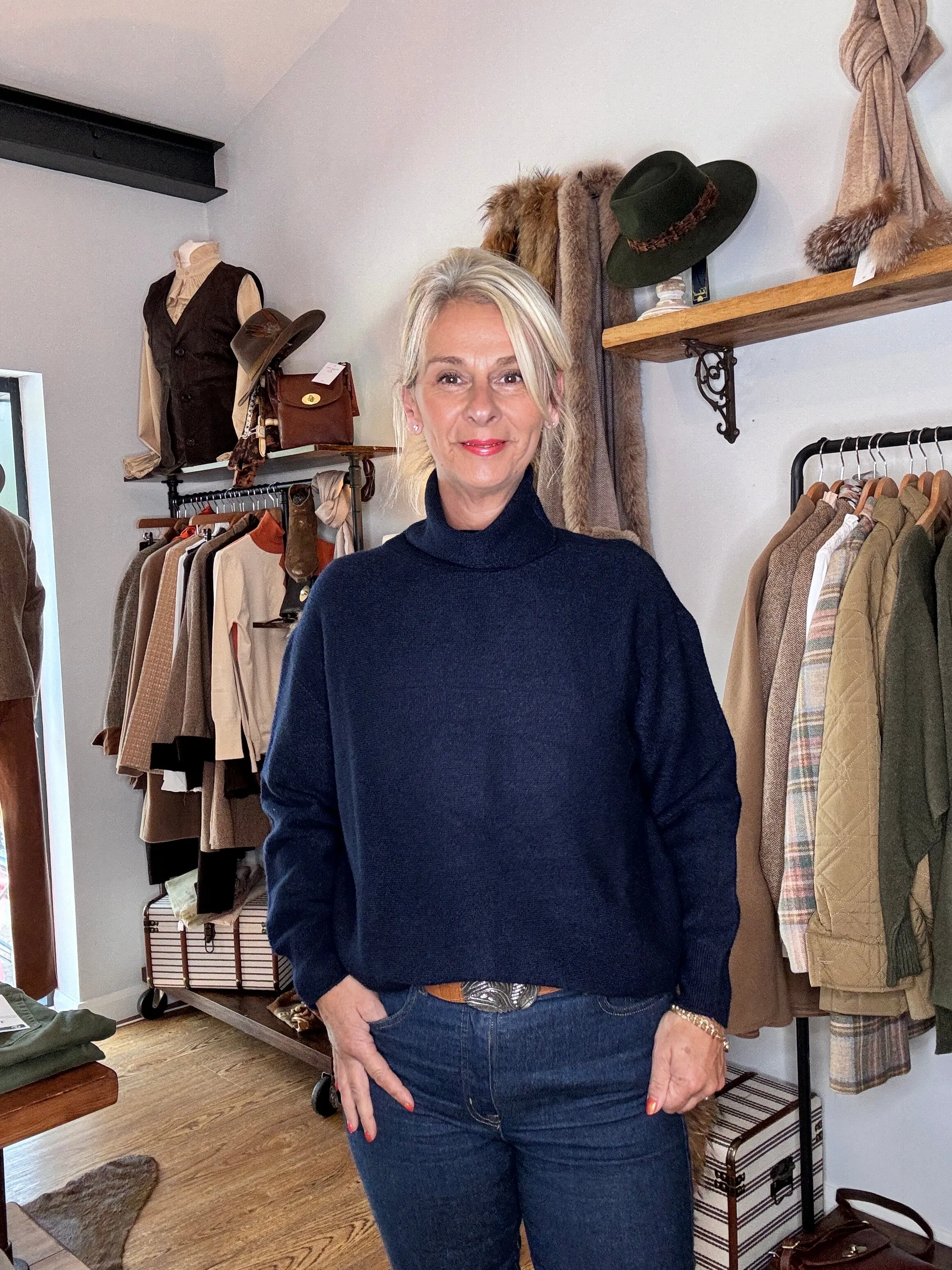 Mila Roll Neck Jumper