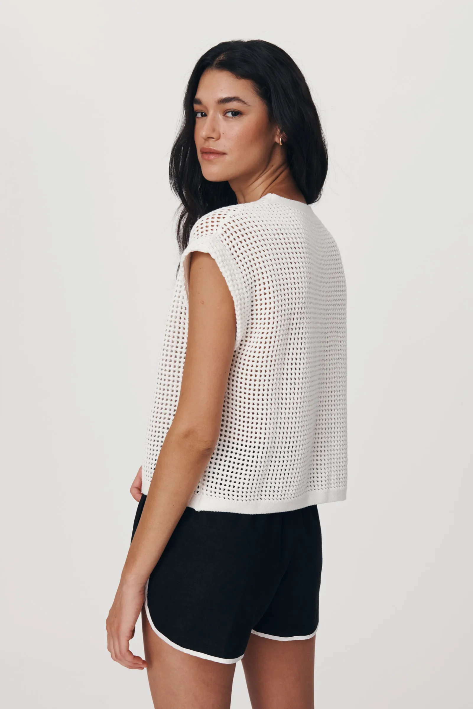 Mimi Knit Top - Bone
