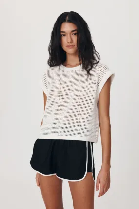 Mimi Knit Top - Bone