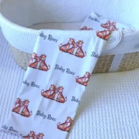 Mummy & Me Giraffe Birth Announcement Set