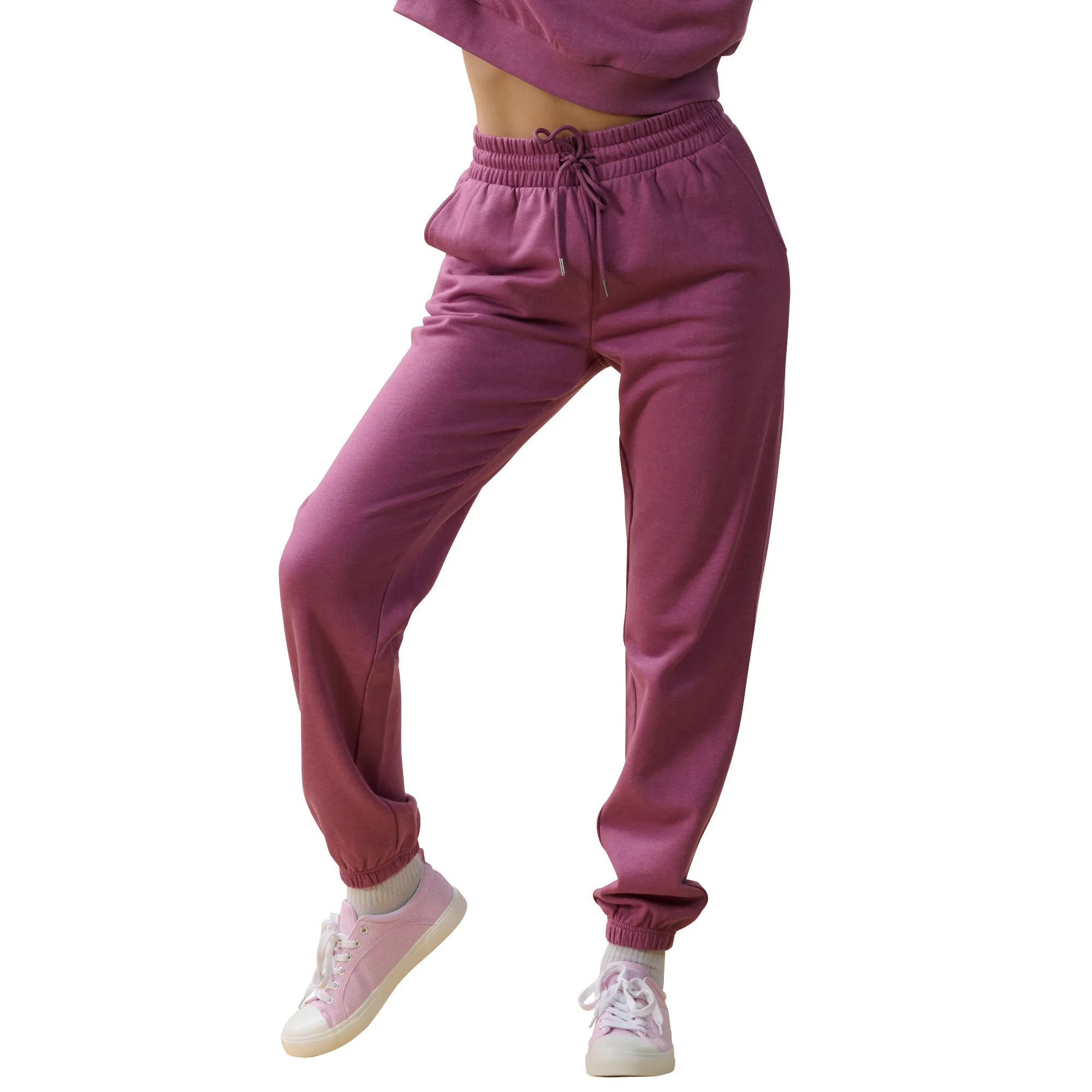 mySTYLE Women's Basic Fleece Joggers