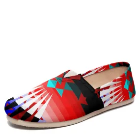 Northwest Ribbonwork Bustles Slip On