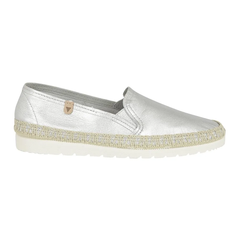 Nuria Metal Slip On Espadrille