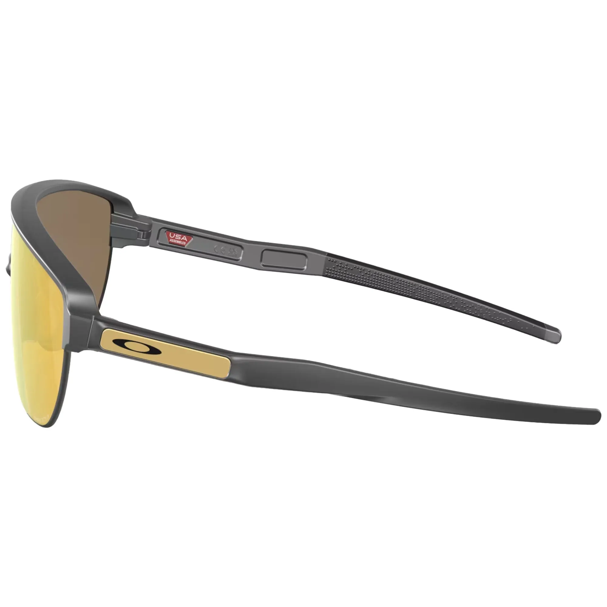 Oakley OO9248-0342 Corridor Sunglasses Lightweight 24k Iridium Lens Matte Carbon Frame