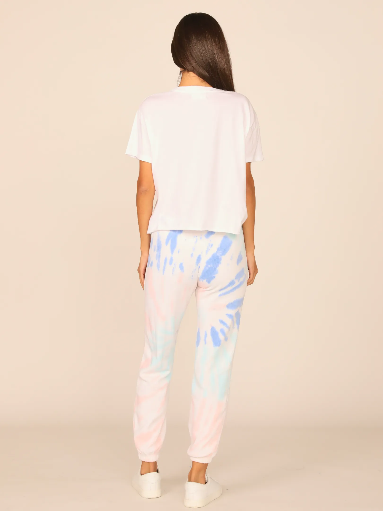 Ocean Drive Coastal Reef Tiedye Burnout Jogger