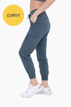 On The Run Slate Blue Pocket Plus Joggers (Size 2X)