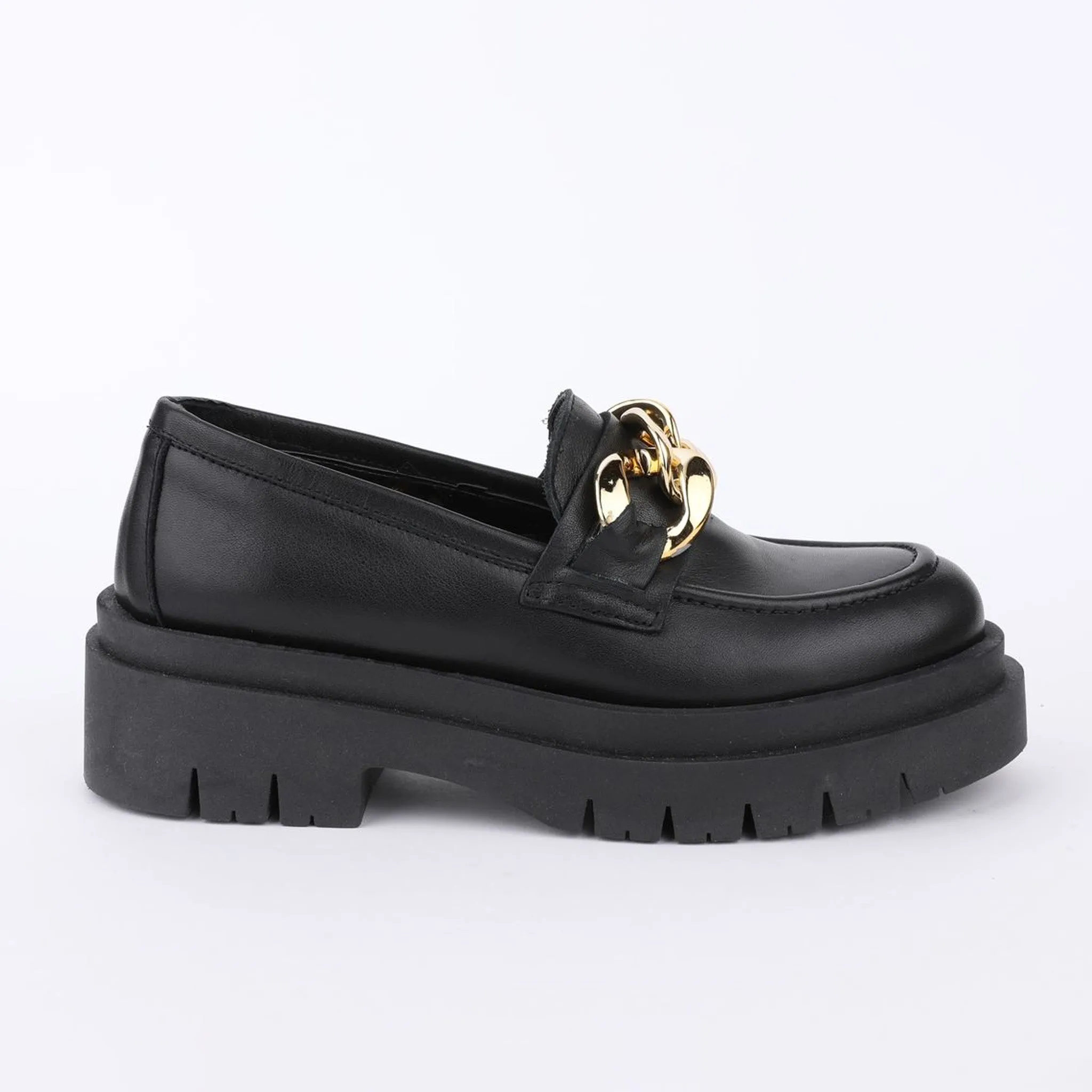 ONENESS - Black Lug Lux Loafer