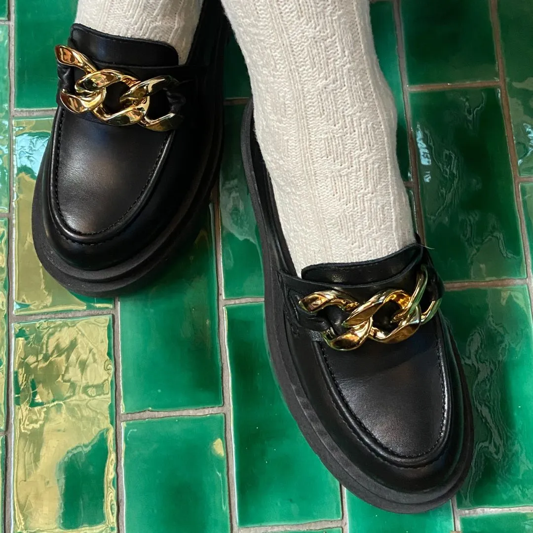 ONENESS - Black Lug Lux Loafer
