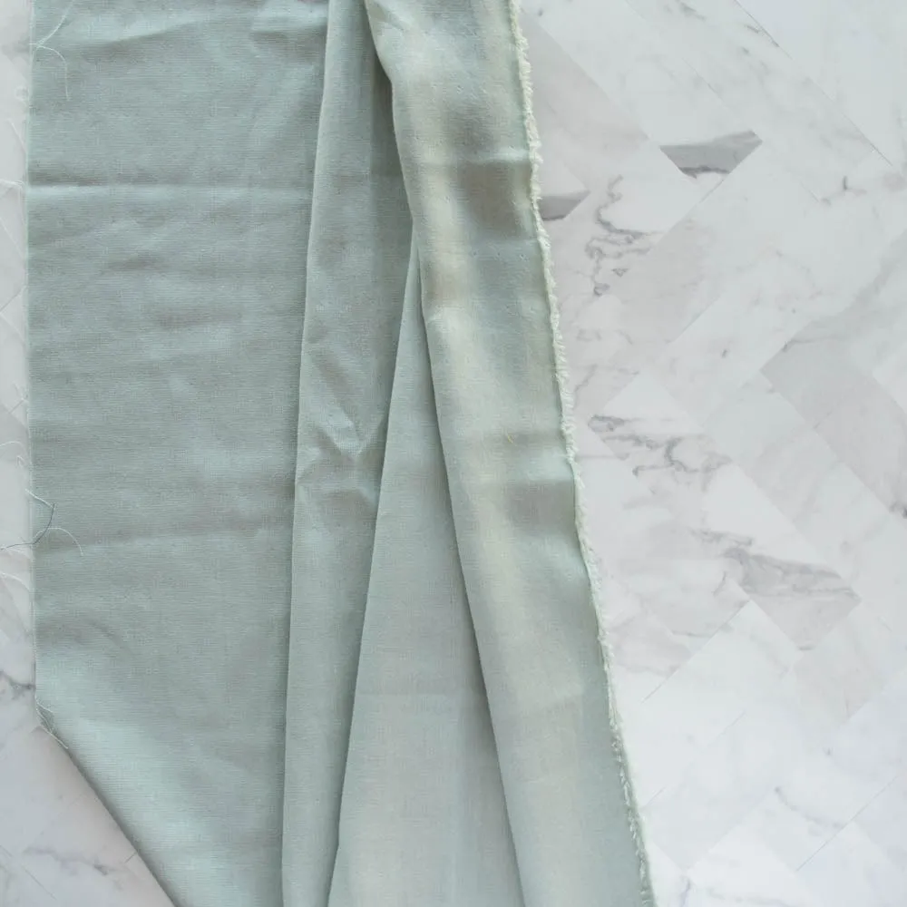 Organic Double Gauze Solid in Seamist ~ Birch Fabrics