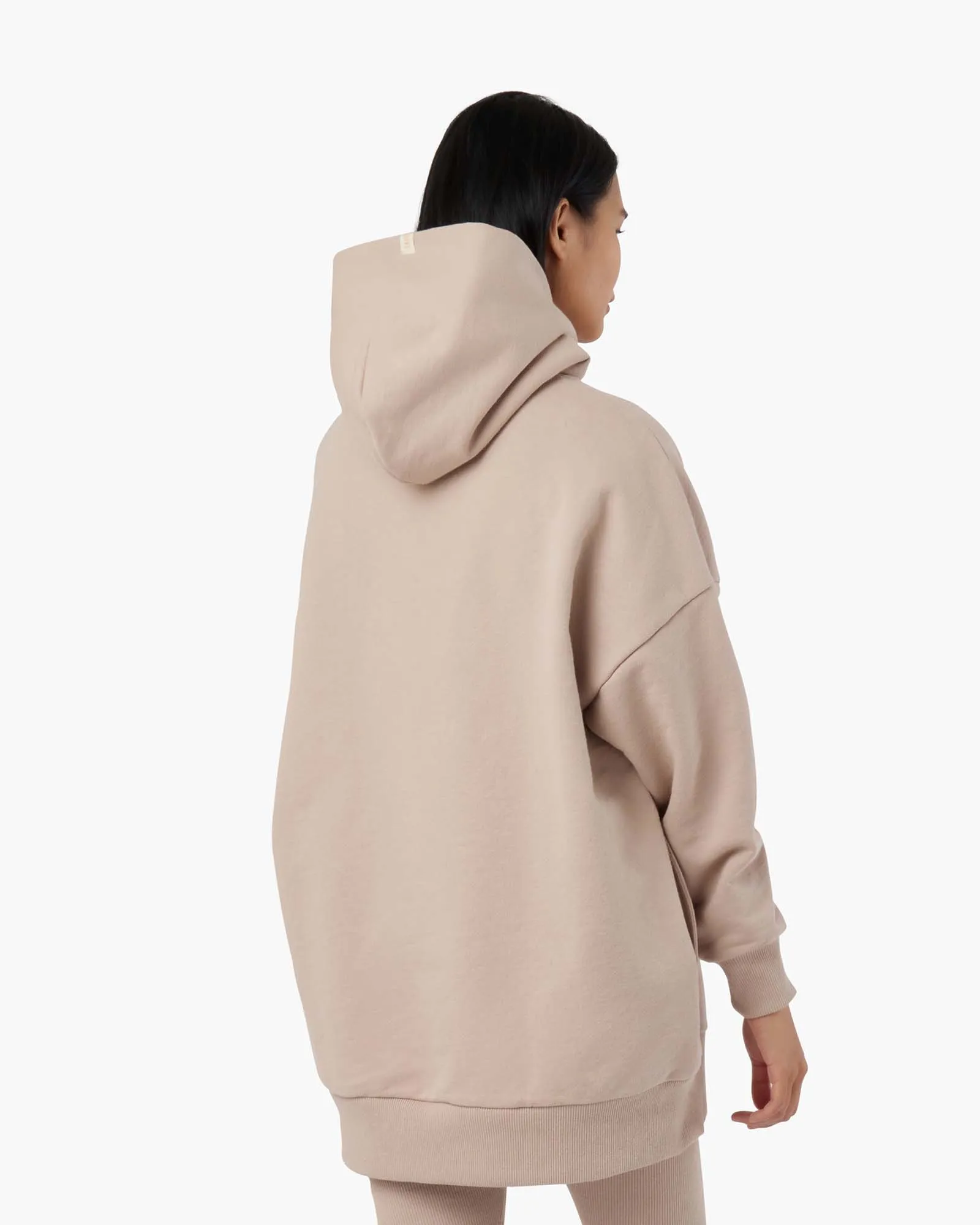 Oversized Hoodie - Sandy Taupe