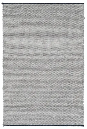 Pebble & Braid - Charcoal Runner for Bedroom/Living Area/Home with Anti Slip Backing