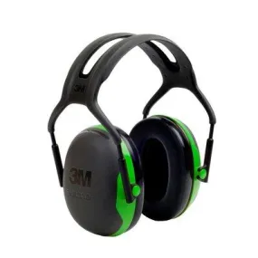 Peltor X1A Black/Green Ear Protection