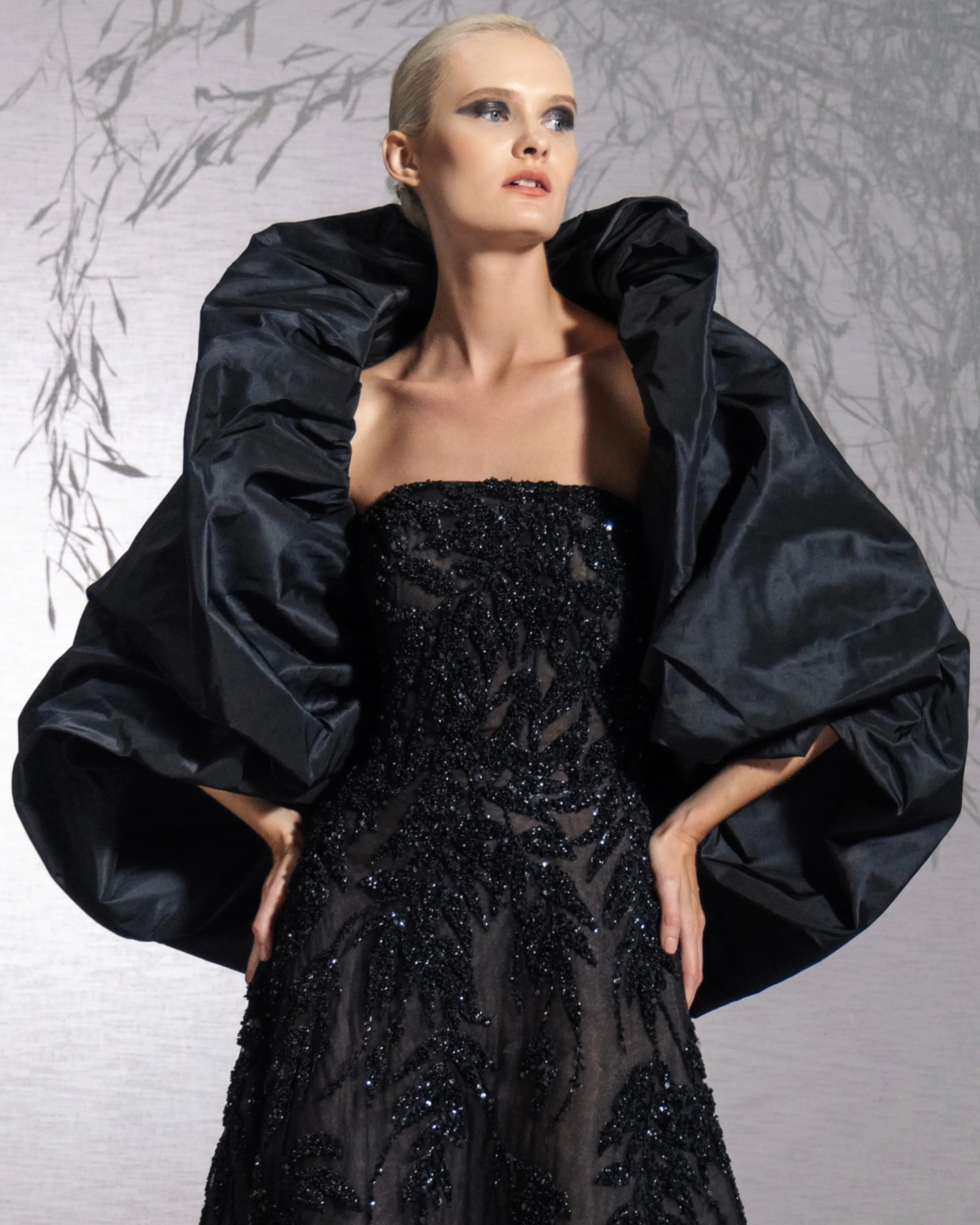 Puffy Taffeta Bolero