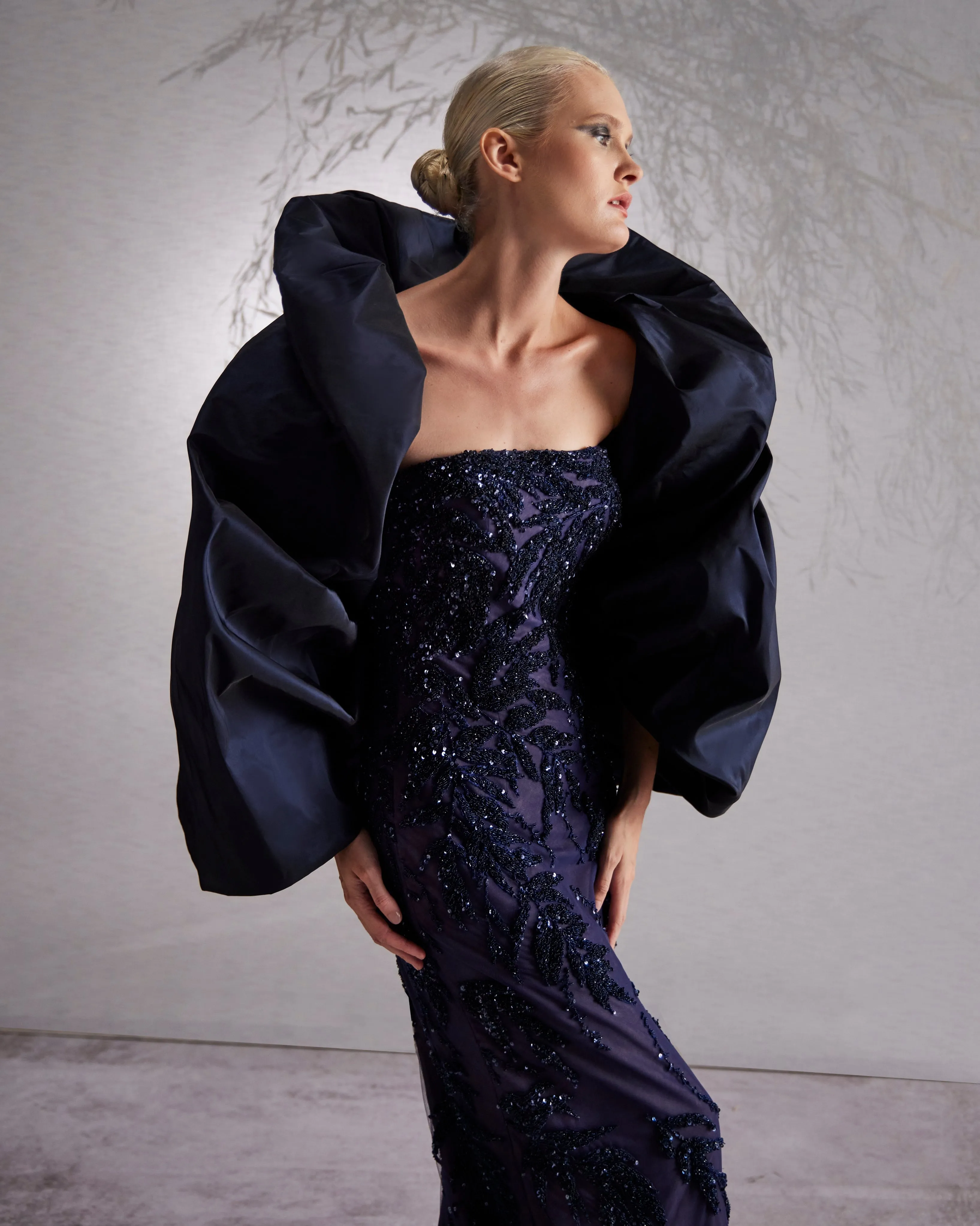 Puffy Taffeta Bolero