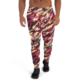 Red Camouflage Men's Street Joggers