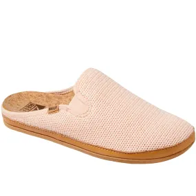 Reef Womens Cushion Homey Lightweight Sliders - Blush