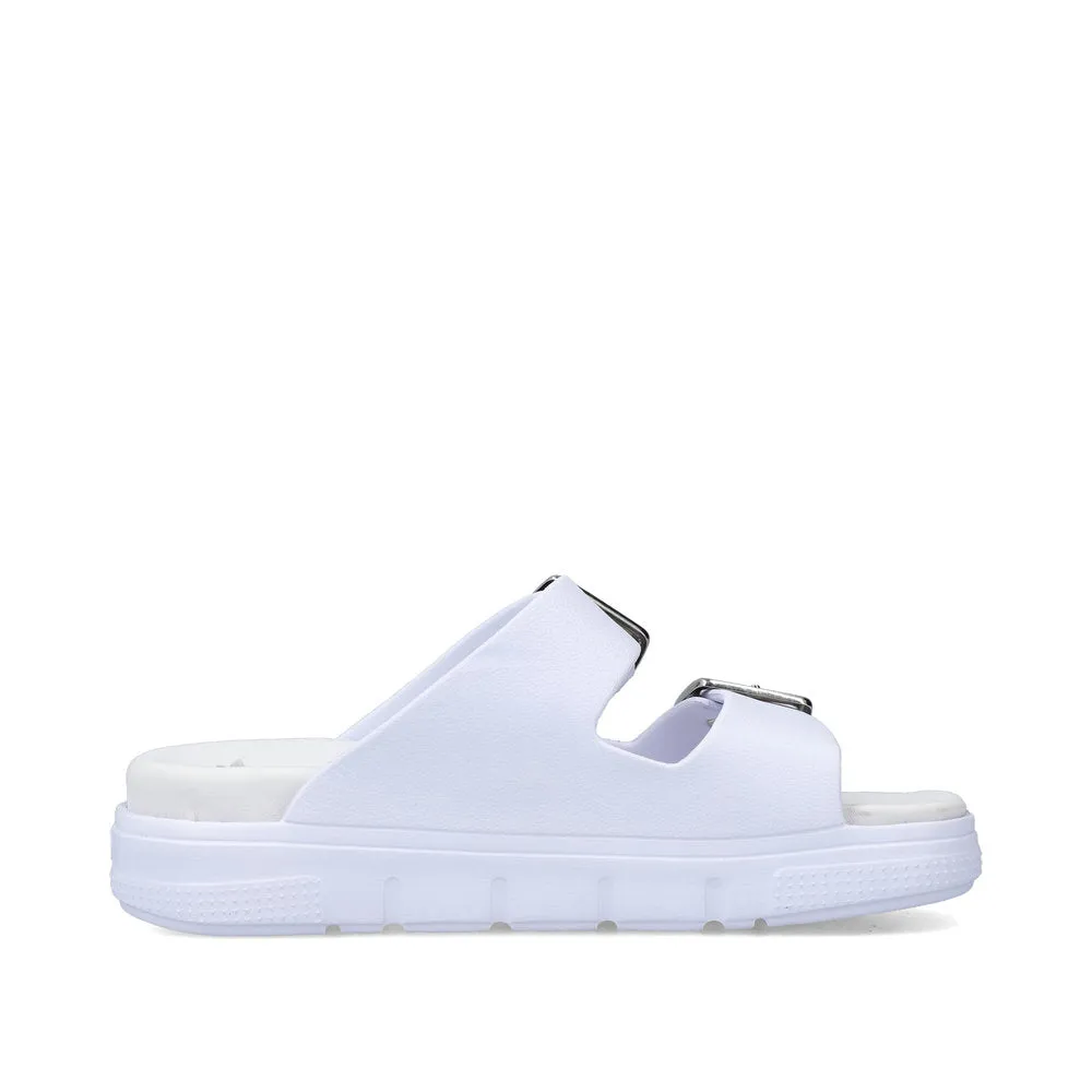 Rieker Ladies EVA Buckle Trim Backless Sandal