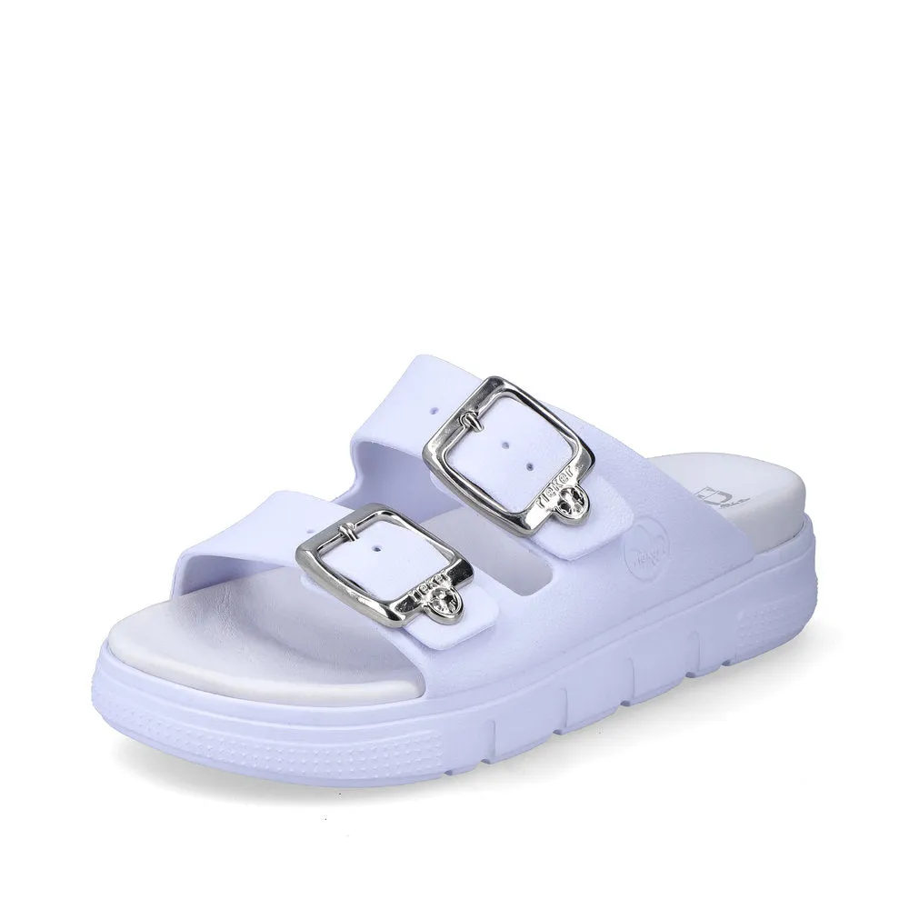 Rieker Ladies EVA Buckle Trim Backless Sandal