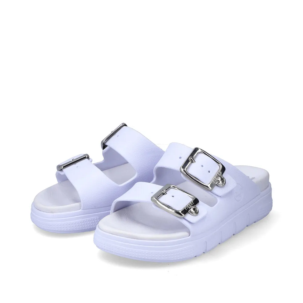 Rieker Ladies EVA Buckle Trim Backless Sandal