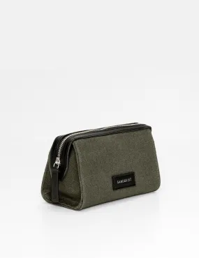 Sandqvist Ina Wash Bag - Beluga Green