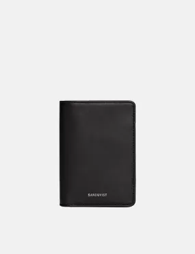 Sandqvist Malte Wallet (Leather) - Black