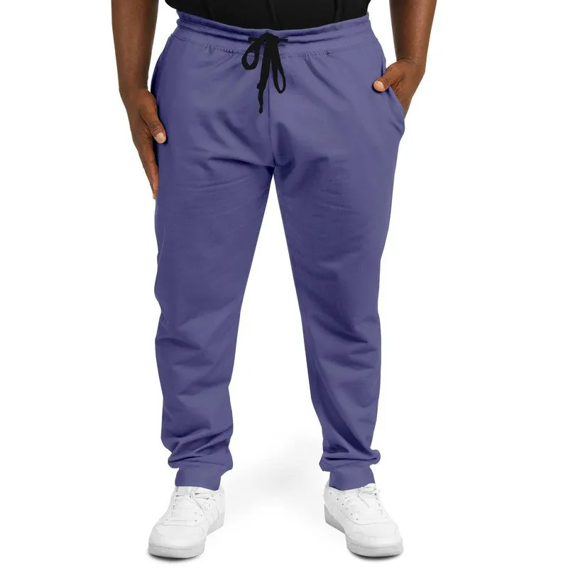 Shaded Pastel Blue Joggers | Unisex | with PLUS sizes | C60M60Y0K30