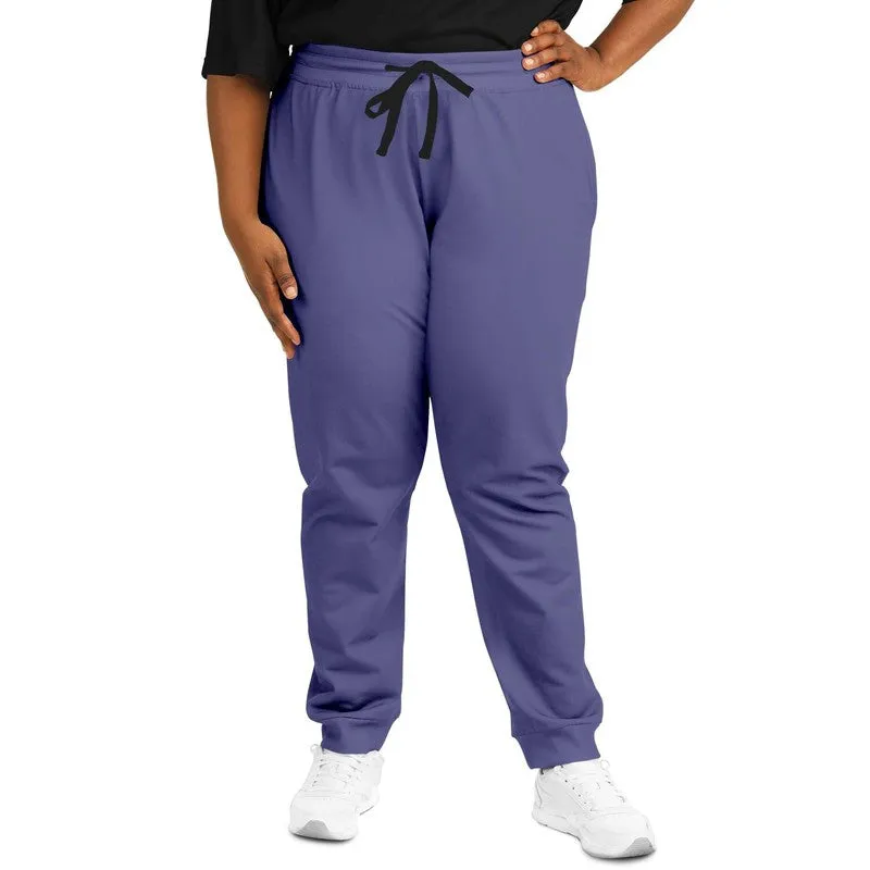 Shaded Pastel Blue Joggers | Unisex | with PLUS sizes | C60M60Y0K30