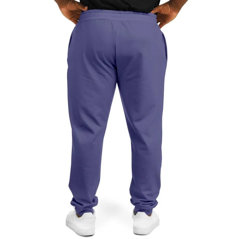 Shaded Pastel Blue Joggers | Unisex | with PLUS sizes | C60M60Y0K30