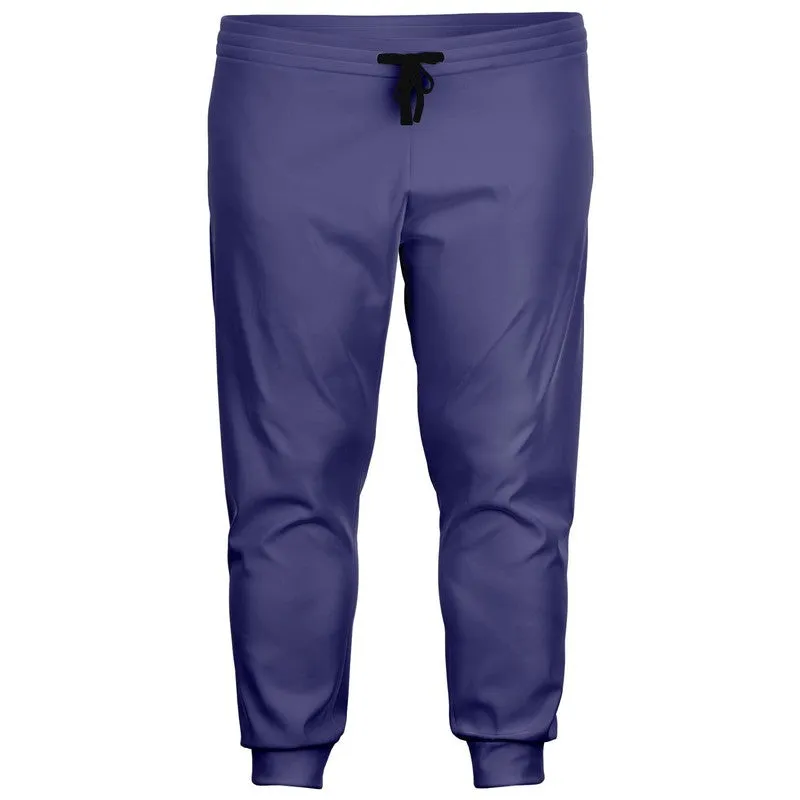 Shaded Pastel Blue Joggers | Unisex | with PLUS sizes | C60M60Y0K30