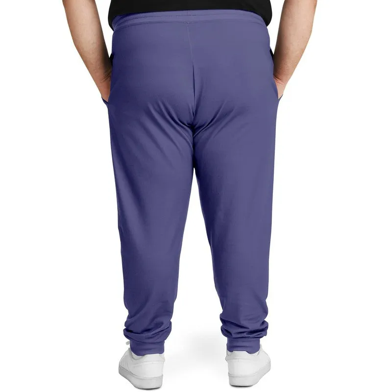 Shaded Pastel Blue Joggers | Unisex | with PLUS sizes | C60M60Y0K30